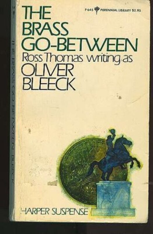 Book cover for "The Brass Go-Between" by Ross Thomas