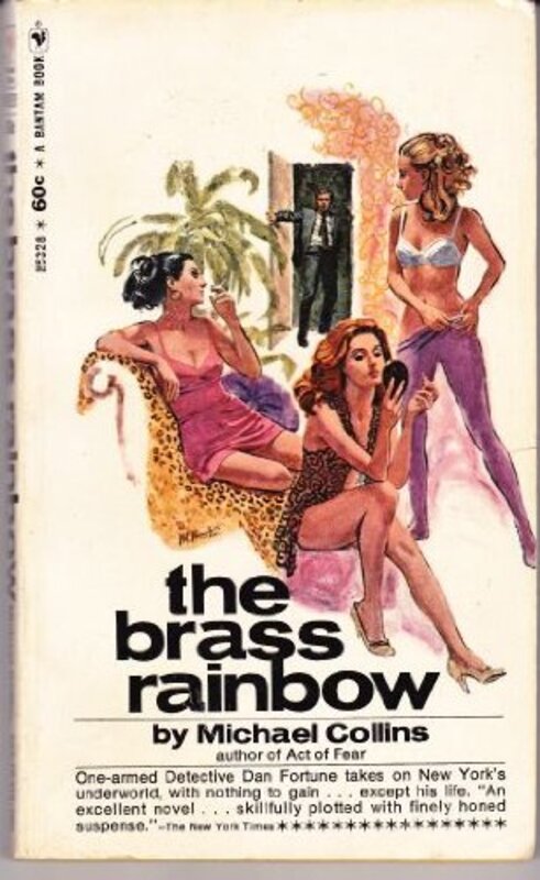 Book cover for "The Brass Rainbow" by Dennis Lynds
