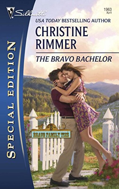 Book cover for "The Bravo Bachelor" by Christine Rimmer