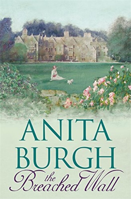 Book cover for "The Breached Wall" by Anita Burgh