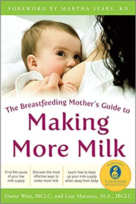 Book cover for "The Breastfeeding Mother's Guide to Making More Milk" by Diana West