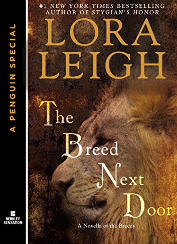 Book cover for "The Breed Next Door" by Lora Leigh