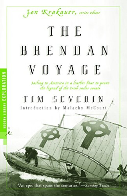 Book cover for "The Brendan Voyage" by Tim Severin