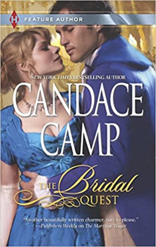 Book cover for "The Bridal Quest" by Candace Camp