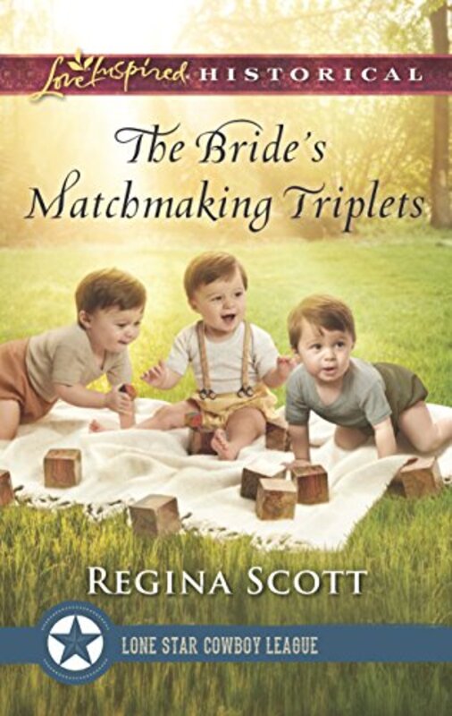 Book cover for "The Bride's Matchmaking Triplets" by Regina Scott