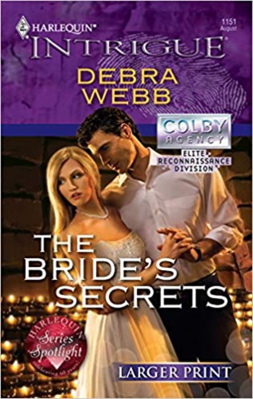 Book cover for "The Bride's Secrets" by Debra Webb