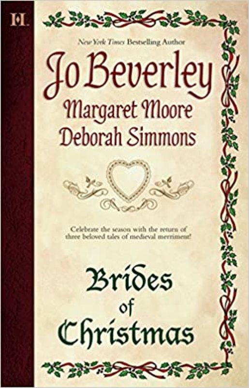 Book cover for "The Brides of Christmas" by Jo Beverley