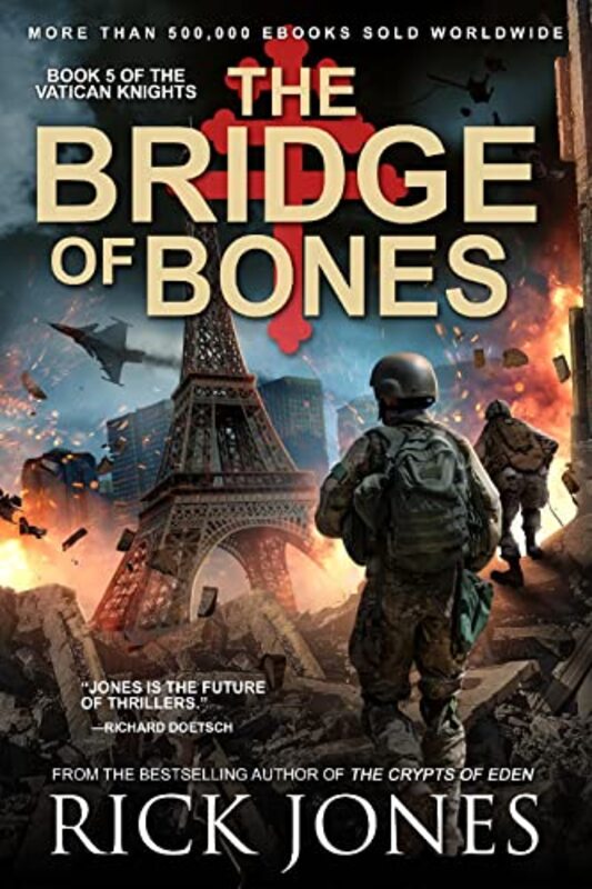 Book cover for "The Bridge of Bones" by Rick Jones
