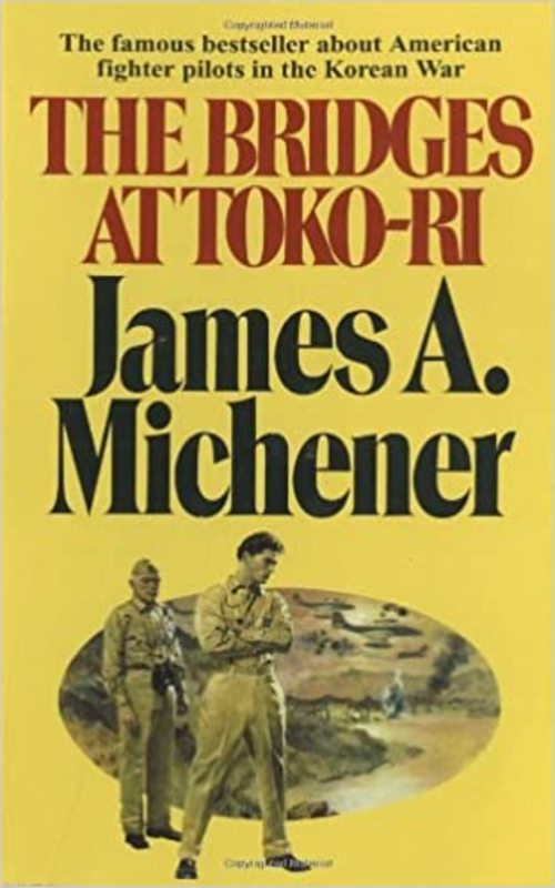 Book cover for "The Bridges at Toko-ri" by James A. Michener