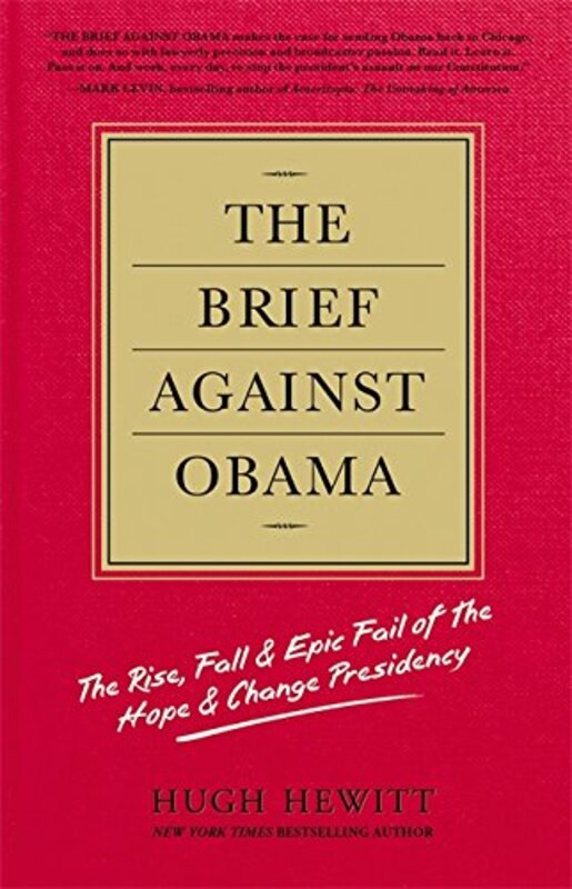 Book cover for "The Brief Against Obama"