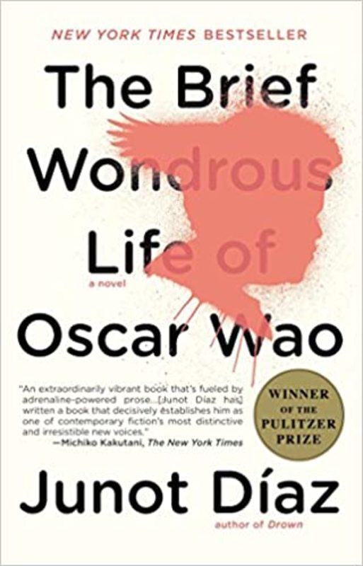 Book cover for "The Brief Wondrous Life of Oscar Wao" by Junot Díaz