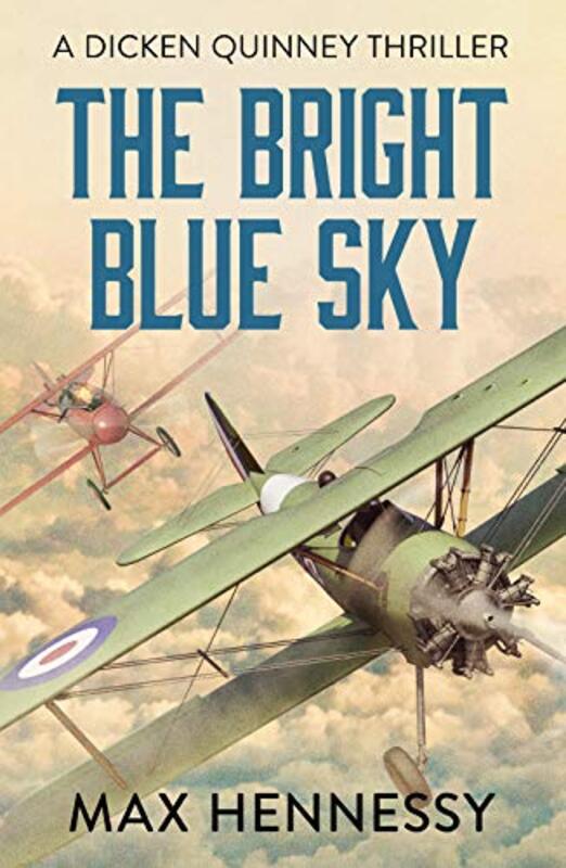 Book cover for "The Bright Blue Sky" by Max Hennessy