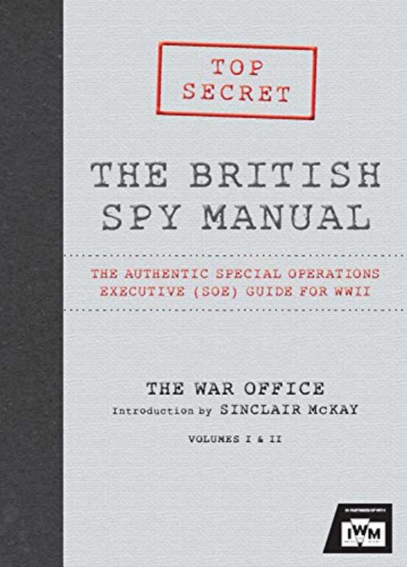 Book cover for "The British Spy Manual" by Sinclair McKay