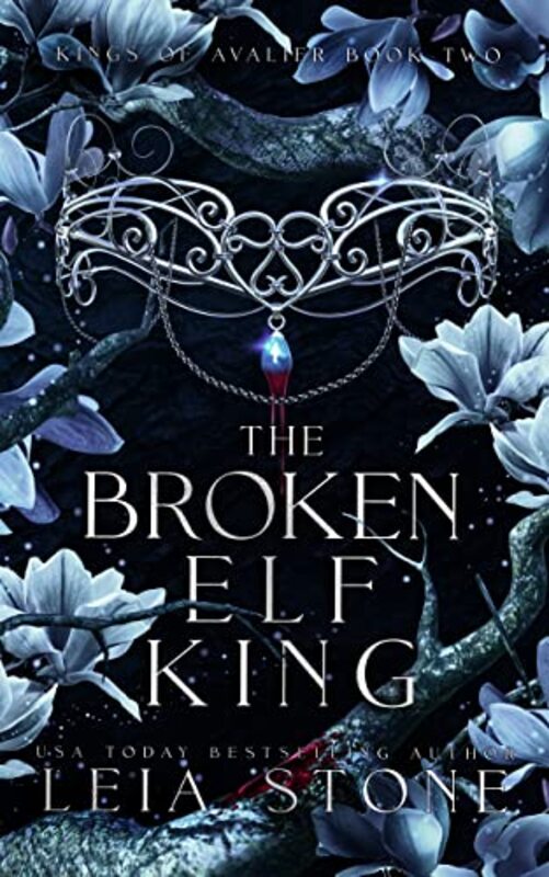 Book cover for "The Broken Elf King" by Leia Stone