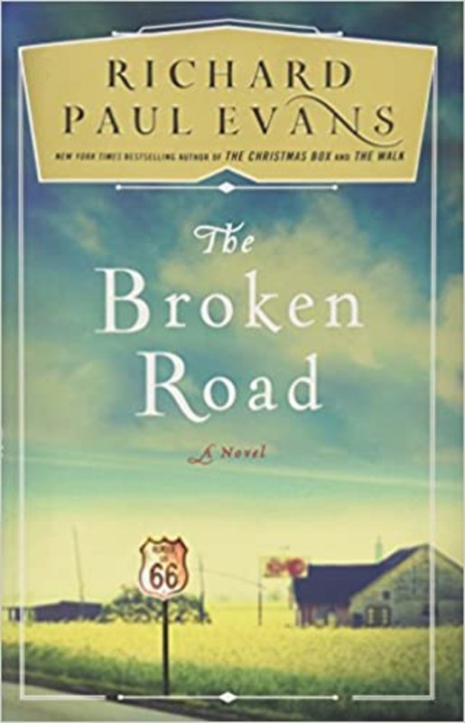 Book cover for "The Broken Road" by Richard Paul Evans