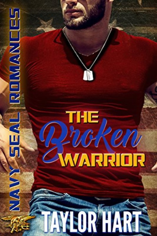 Book cover for "The Broken Warrior" by Taylor Hart