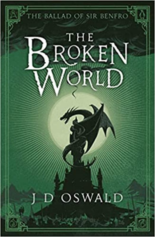 Book cover for "The Broken World" by James Oswald