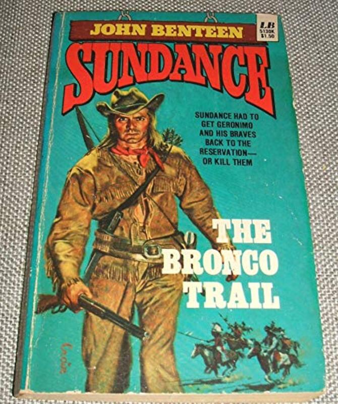 Book cover for "The Bronco Trail" by Ben Haas
