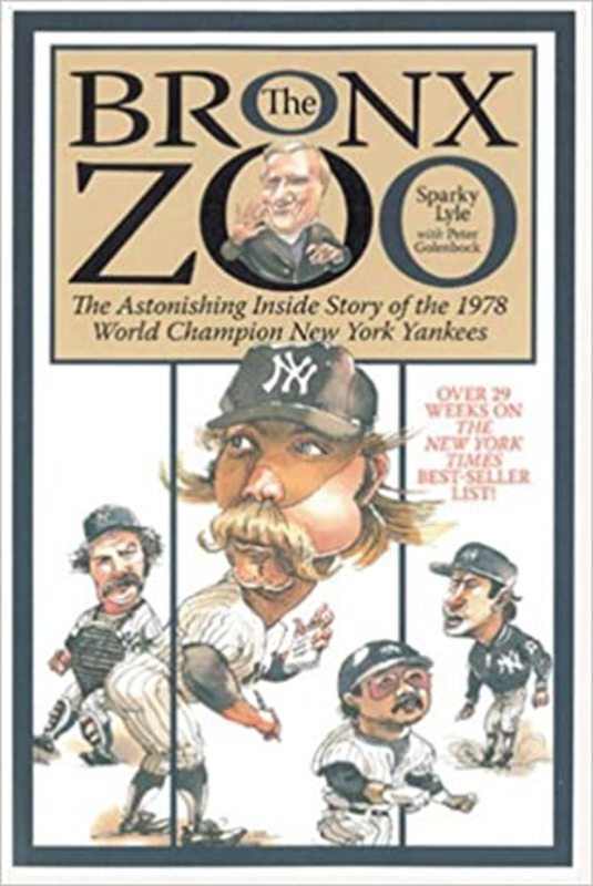 Book cover for "The Bronx Zoo" by Sparky Lyle