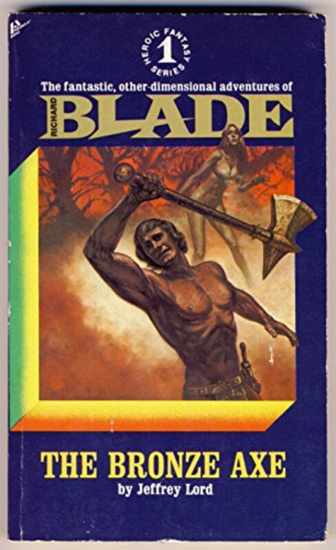 Book cover for "The Bronze Axe" by Jeffrey Lord