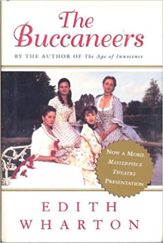 Book cover for "The Buccaneers" by Edith Wharton