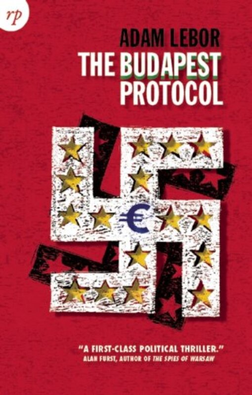 Book cover for "The Budapest Protocol" by Adam Lebor