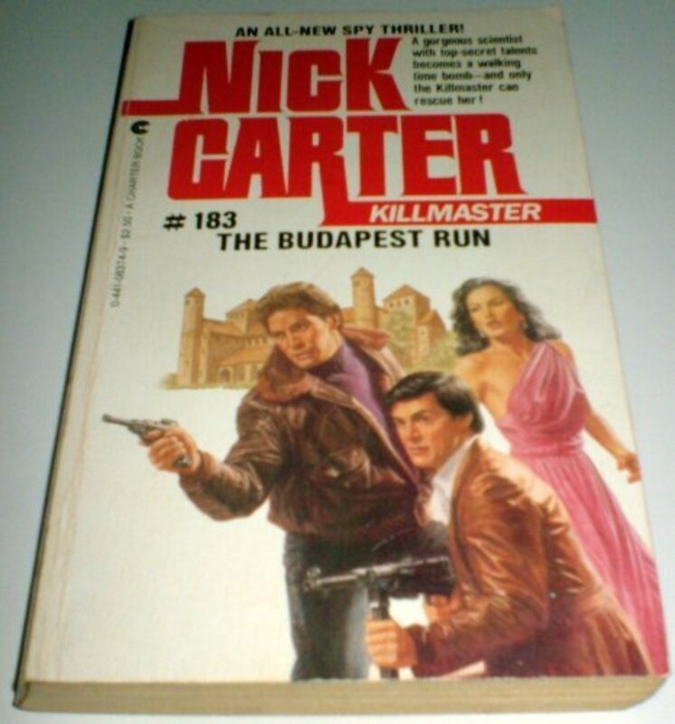 Book cover for "The Budapest Run" by Nick Carter
