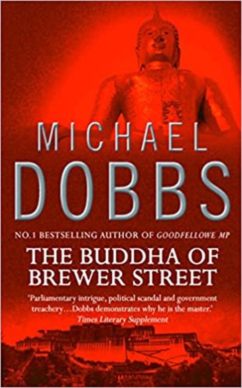 Book cover for "The Buddha of Brewer Street" by Michael Dobbs