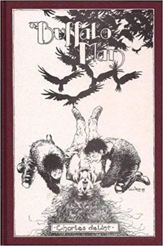 Book cover for "The Buffalo Man" by Charles de Lint