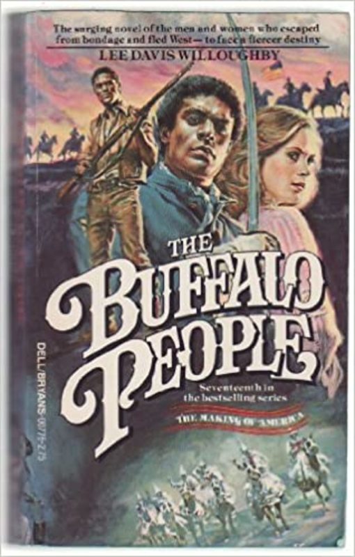 Book cover for "The Buffalo People" by Lee Davis Willoughby