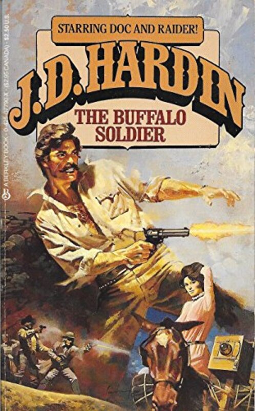Book cover for "The Buffalo Soldier" by JD Hardin