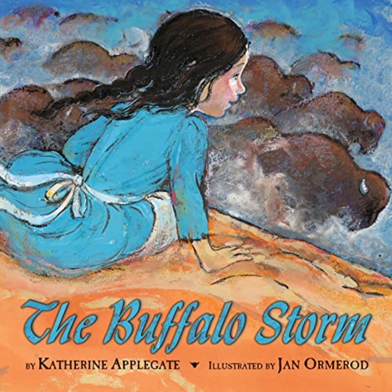 Book cover for "The Buffalo Storm" by Katherine KA Applegate
