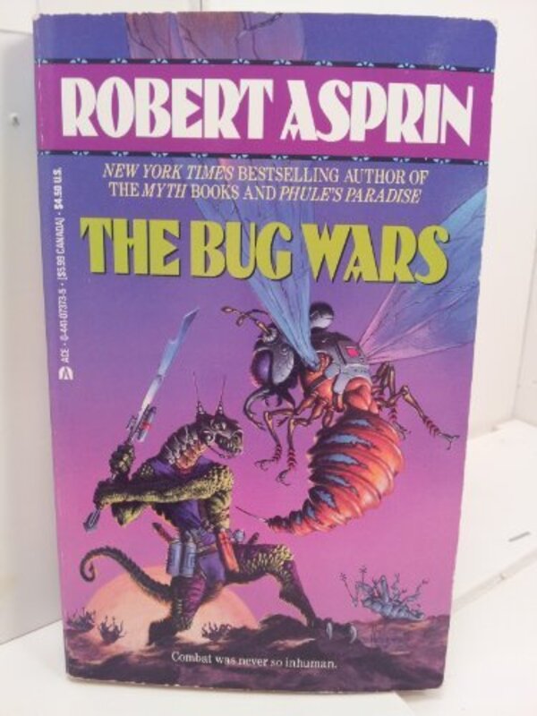 Book cover for "The Bug Wars" by Robert Asprin