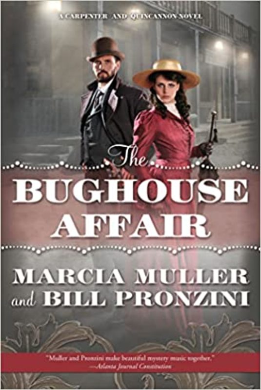 Book cover for "The Bughouse Affair" by Bill Pronzini