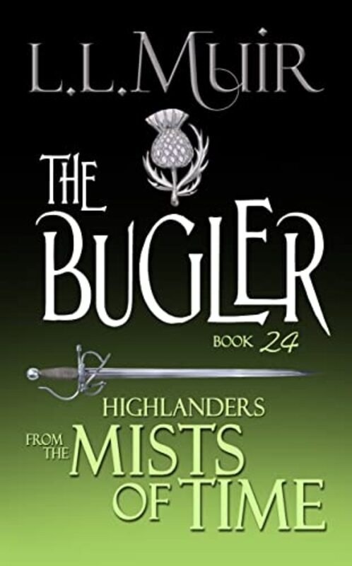 Book cover for "The Bugler" by LL Muir