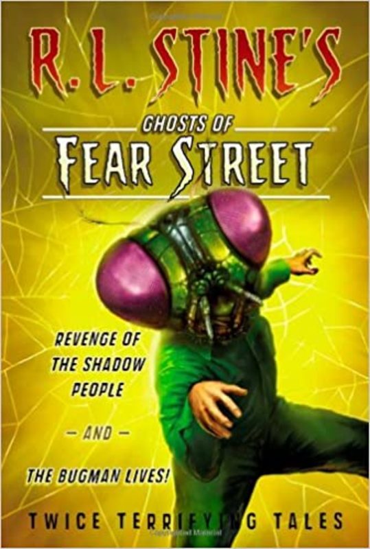 Book cover for "The Bugman Lives" by R.L. Stine