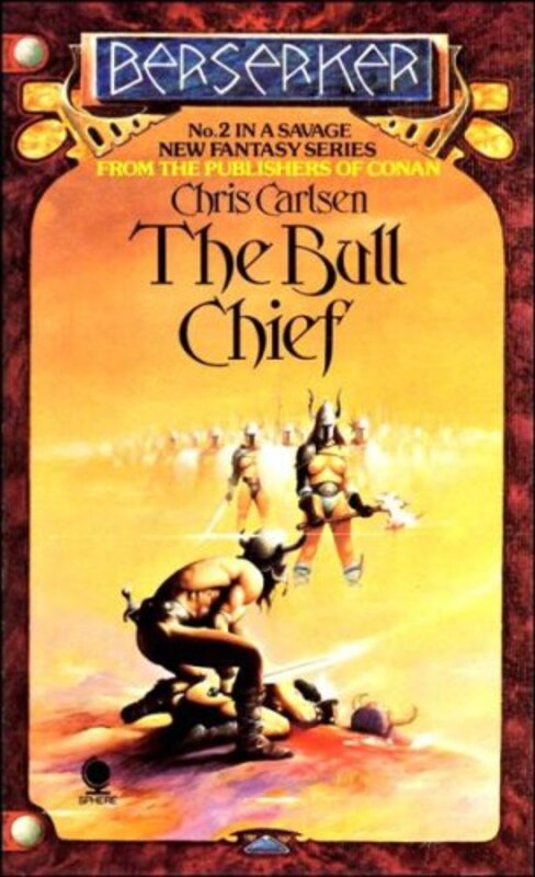 Book cover for "The Bull Chief" by Robert Holdstock