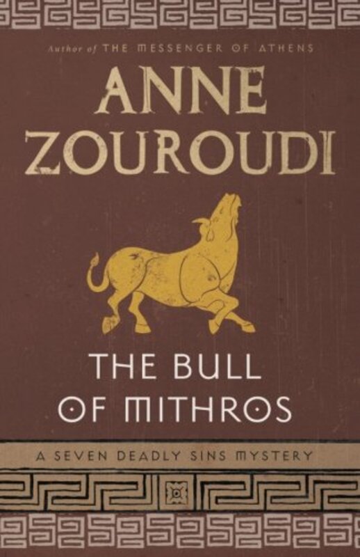 Book cover for "The Bull of Mithros" by Anne Zouroudi