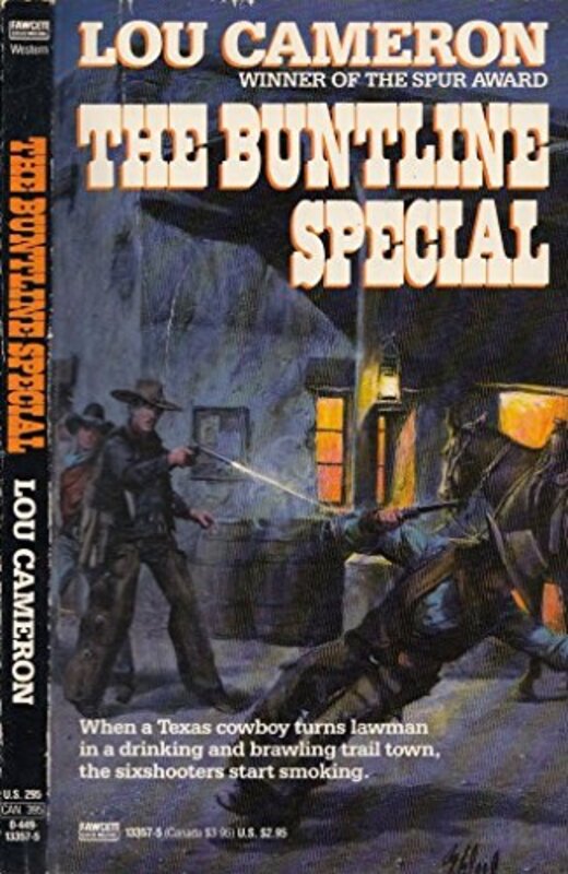 Book cover for "The Buntline Special" by Lou Cameron