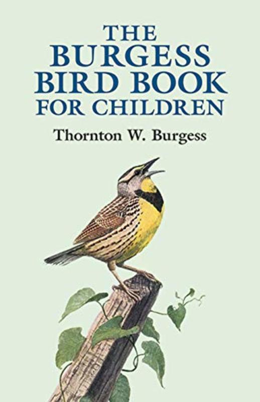 Book cover for "The Burgess Bird Book for Children" by Thornton W Burgess