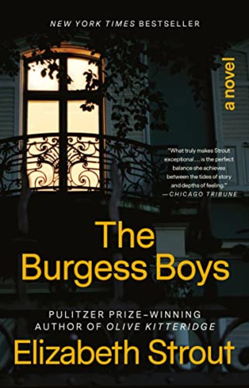 Book cover for "The Burgess Boys" by Elizabeth Strout
