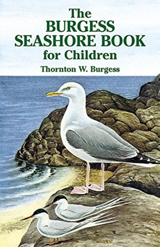 Book cover for "The Burgess Seashore Book for Children" by Thornton W Burgess
