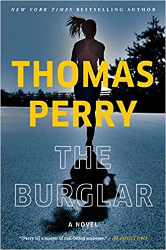 Book cover for "The Burglar" by Thomas Perry