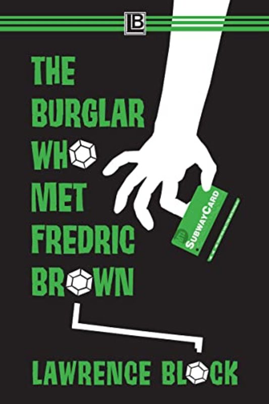 Book cover for "The Burglar Who Met Fredric Brown" by Lawrence Block