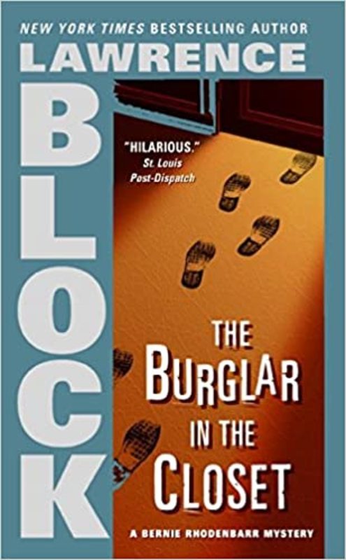 Book cover for "The Burglar in the Closet" by Lawrence Block