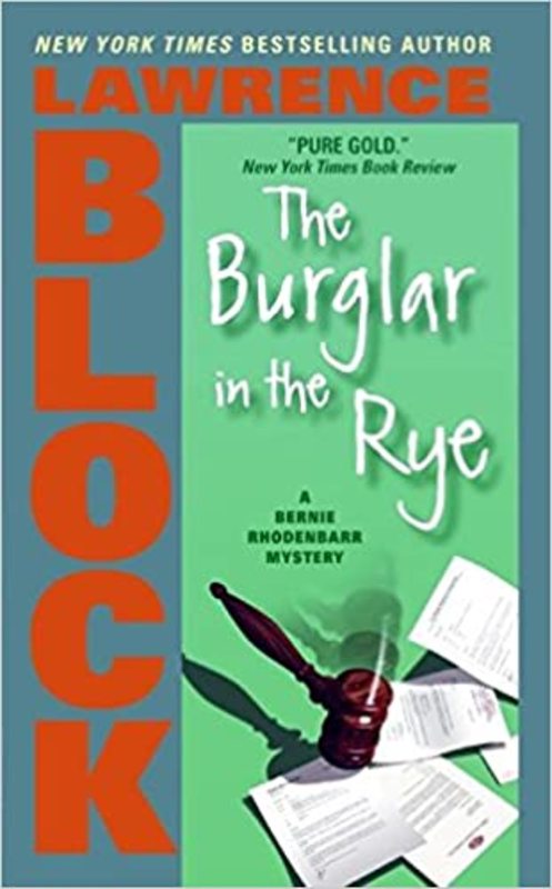Book cover for "The Burglar in the Rye" by Lawrence Block