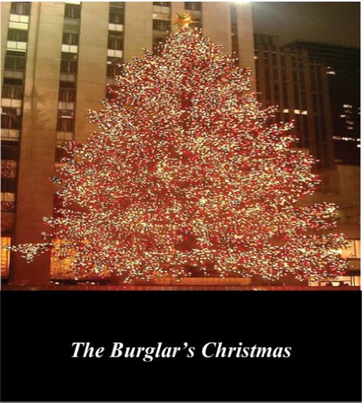 Book cover for "The Burglar's Christmas" by Willa Cather