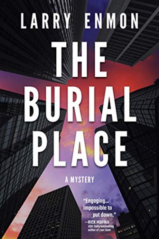 Book cover for "The Burial Place" by Larry Enmon