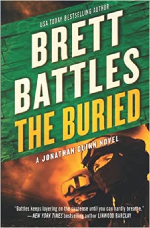 Book cover for "The Buried" by Brett Battles