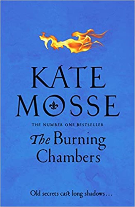Book cover for "The Burning Chambers" by Kate Mosse